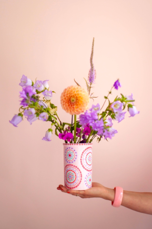 Stipstijl-vaas-dotsoffreedom Stipstijl_Nienke_van_der_Zwan_diy_inspiratieschrift