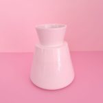 Stipstijl designvaas en kandelaar in één (op=op)