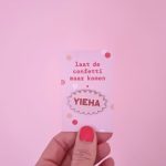 Stipstijl broche YIEHA