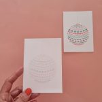 12 DIY kerstkaarten incl. envelop en uitleg (op = op)