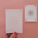 12 DIY kerstkaarten incl. envelop en uitleg (op = op)