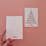 12 DIY kerstkaarten incl. envelop en uitleg (op = op)