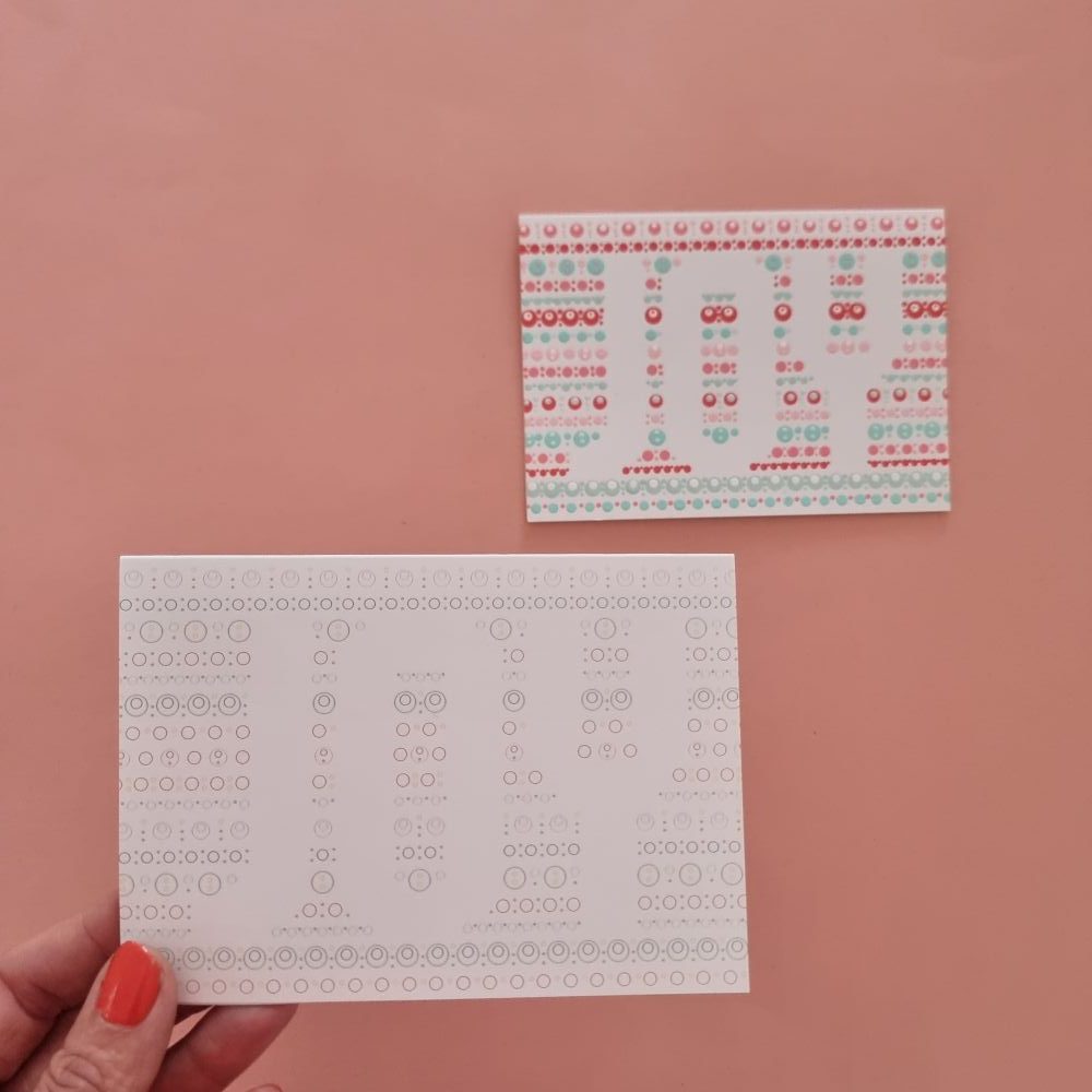12 DIY kerstkaarten incl. envelop en uitleg (op = op)