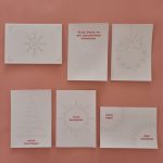12 DIY kerstkaarten incl. envelop en uitleg (op = op)