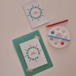 12 DIY kerstkaarten incl. envelop en uitleg (op = op)