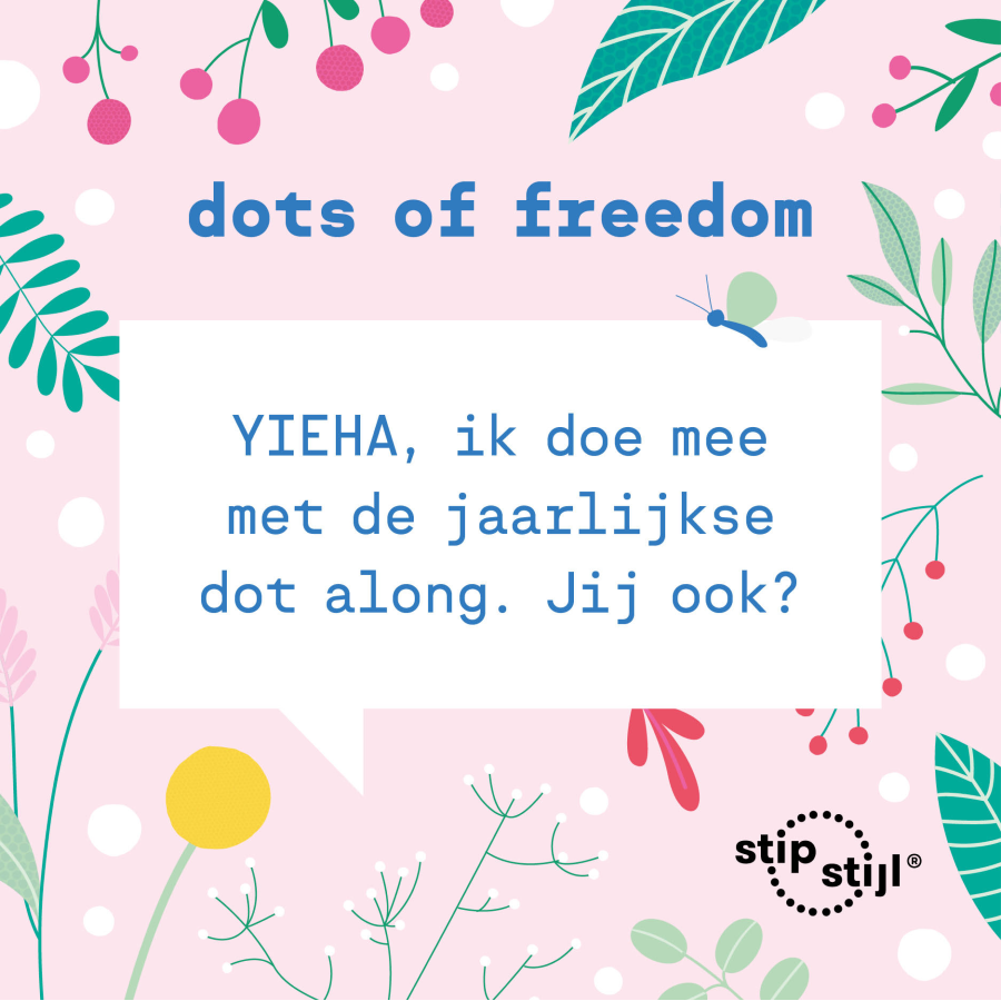 Dot along 2021: Dots of Freedom