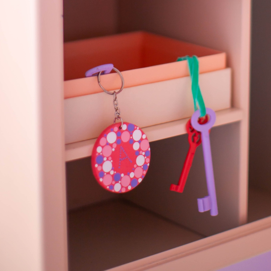 Patroon Sleutelhanger (2 versies) - Afbeelding 4