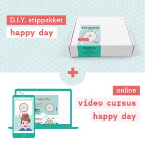 DIY pakket Happy Day inclusief videocursus