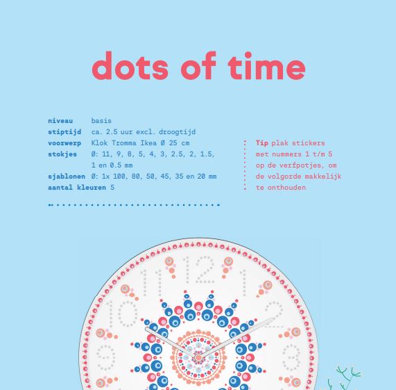 Patroon Dots of Time - Afbeelding 2