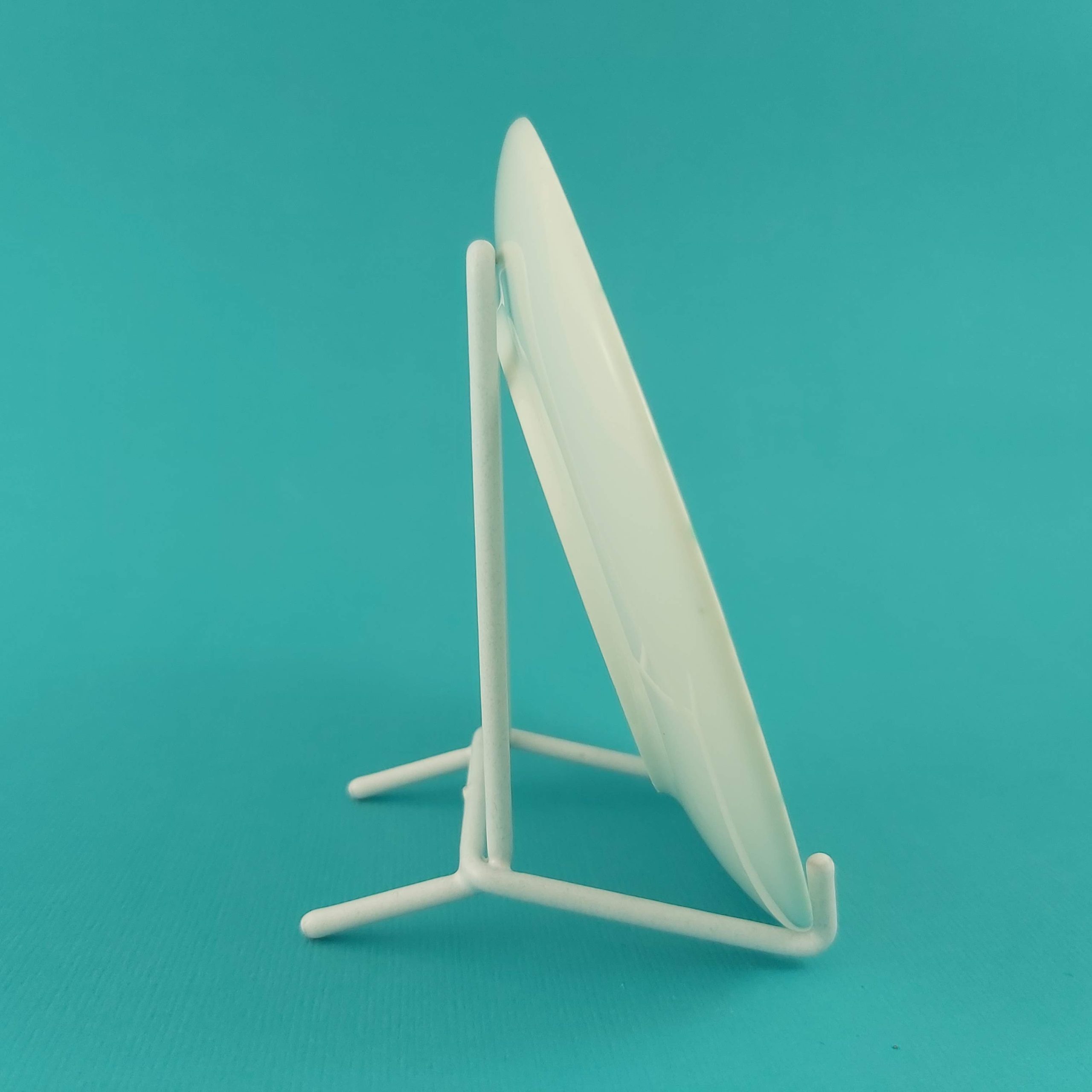 Bordenstandaard wit metaal - midi (10 cm) - Afbeelding 2