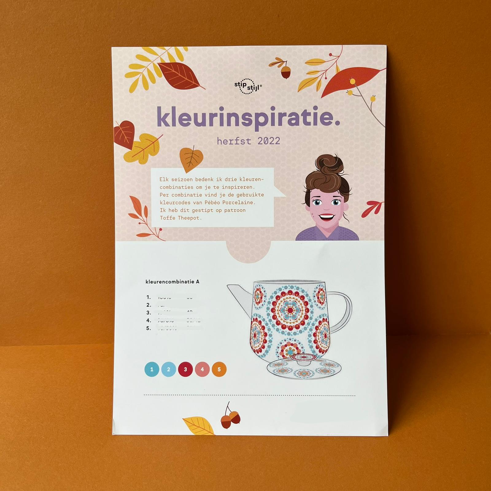 Kleurinspiratiekaart - Herfst 2022 (limited edition) - Afbeelding 2
