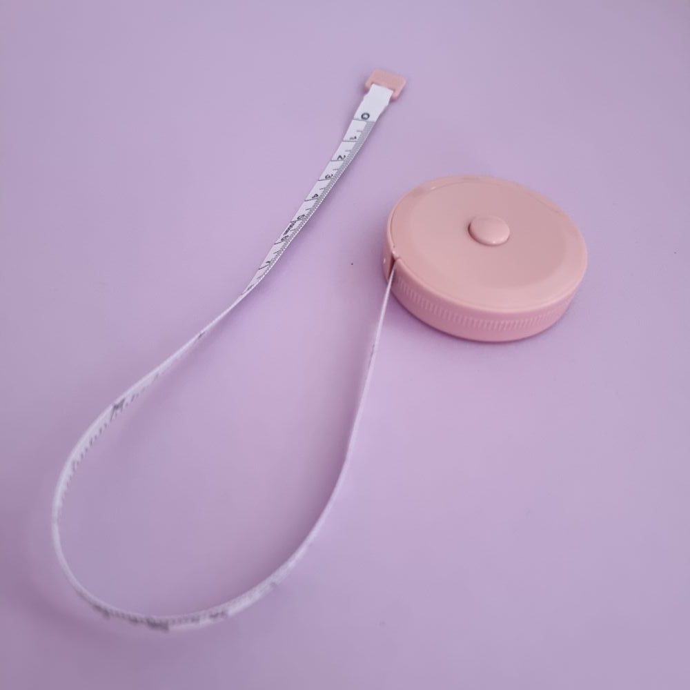 NIEUW: meetlint - 1,5 meter - roze - Afbeelding 2