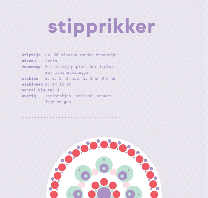 Patroon Stipprikker (op=op) - Afbeelding 4