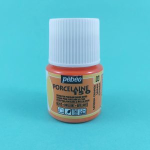 Pébéo porseleinverf - Saffron Orange 03