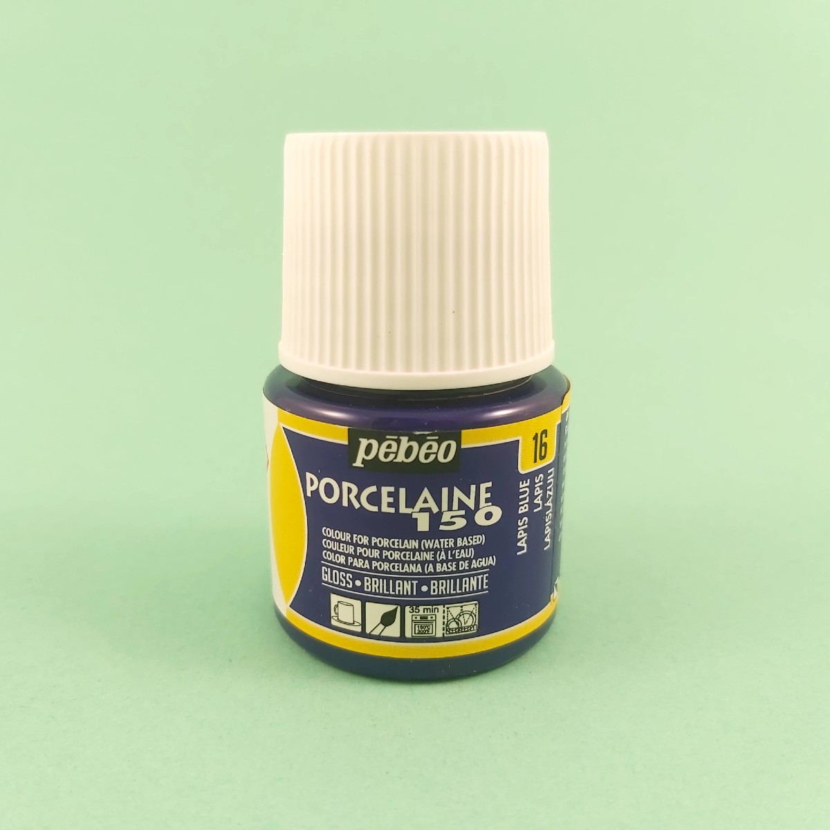 Pébéo porseleinverf - Lapis Blue 16