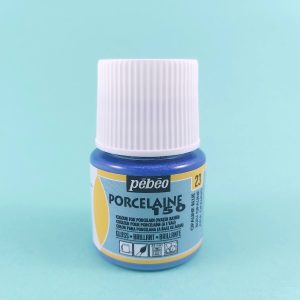 Pébéo porseleinverf - Opaline Blue 23
