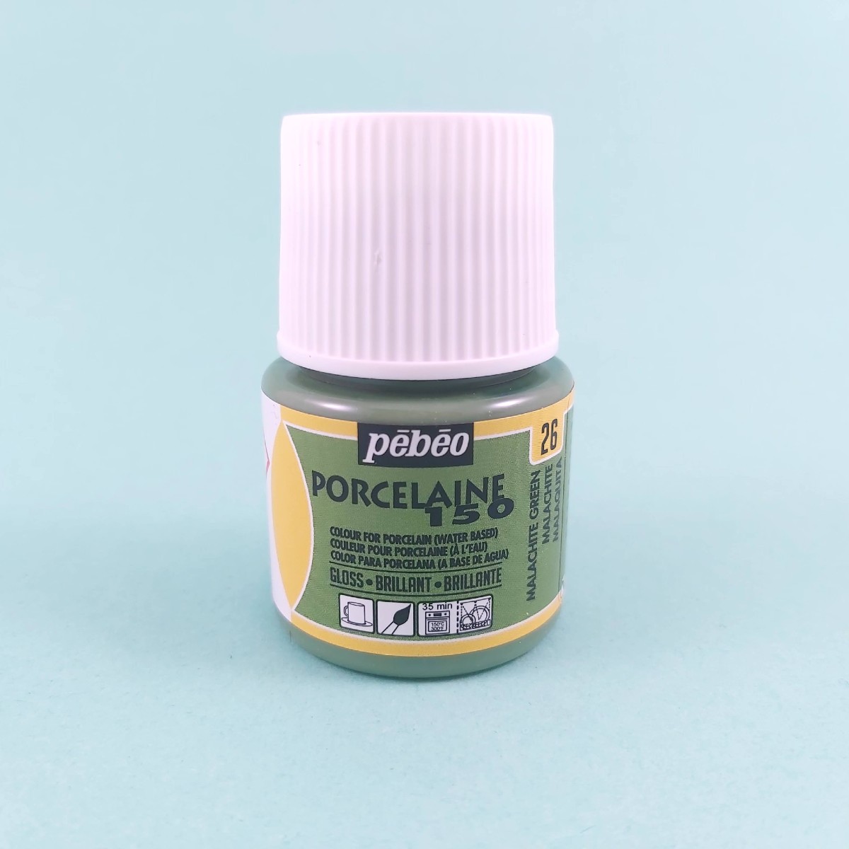 Pébéo porseleinverf - Malachite Green 26