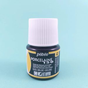 Pébéo porseleinverf - Anthracite Black 42