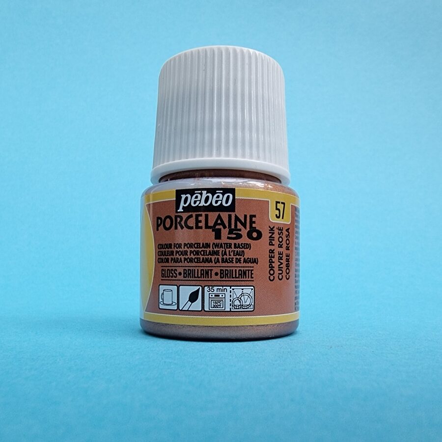 Pébéo porseleinverf - Copper pink 57