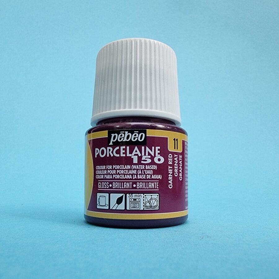 Pébéo porseleinverf - Garnet Red 11