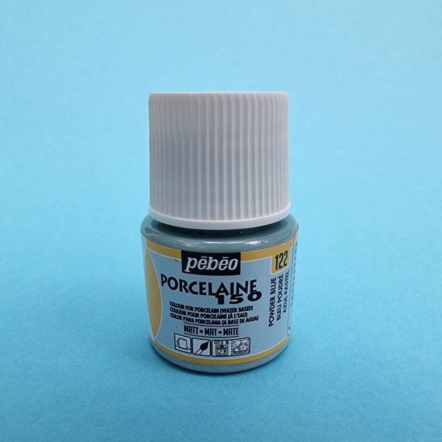 Pébéo porseleinverf - Powder blue 122