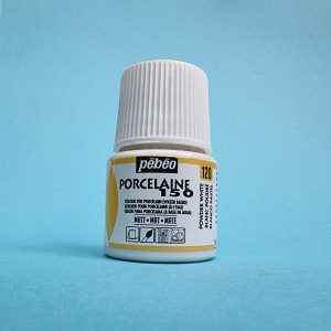 Pébéo porseleinverf - Powder white 120