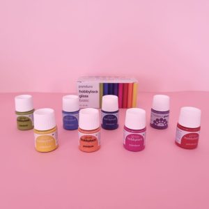 Hobbylack acrylverf – starterset 8x 20ml