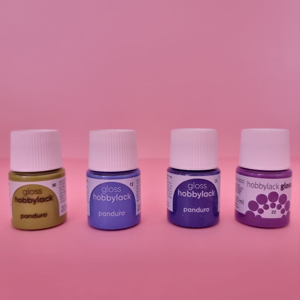 Hobbylack acrylverf – starterset 8x 20ml - Afbeelding 3