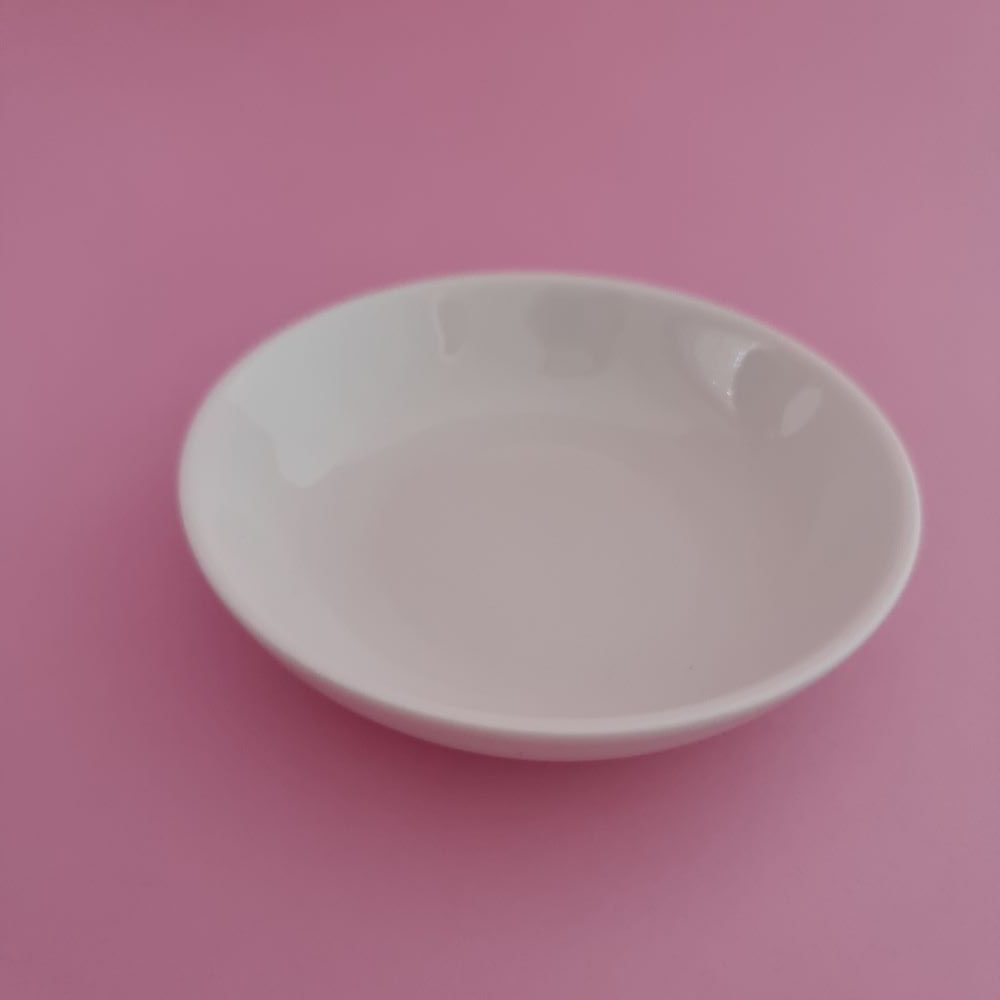 Bordje wit Ø10 cm - Afbeelding 3