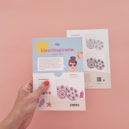 Kleur inspiratie kaart - Zomer 2023 (limited edition)