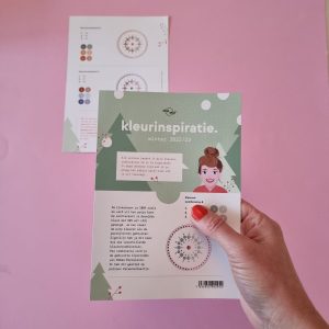 Kleurinspiratiekaart - Winter 2022/23 (limited edition)