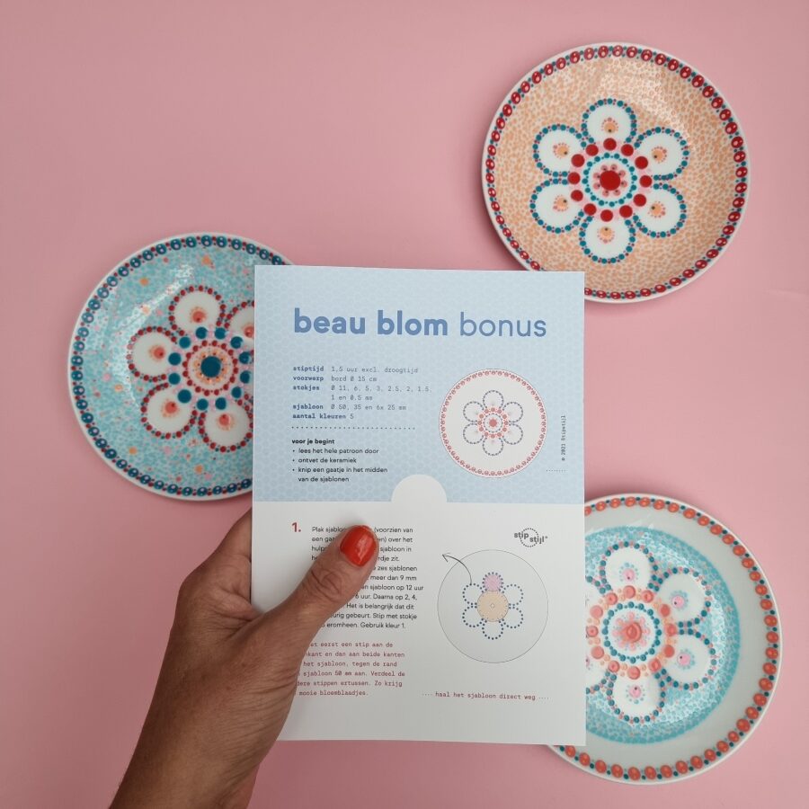 DIY pakket Beau Blom Bonus - Afbeelding 4