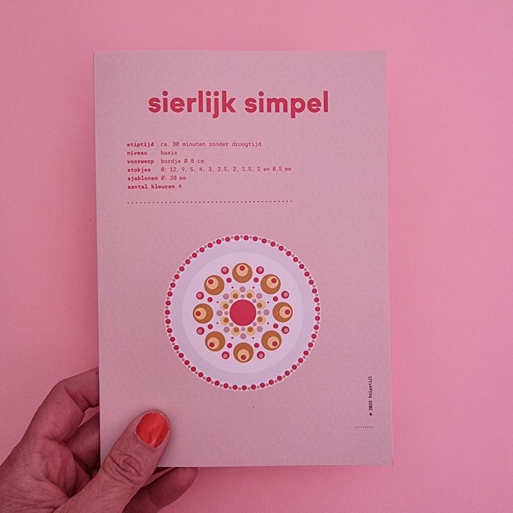 Patroon Sierlijk Simpel - Afbeelding 2