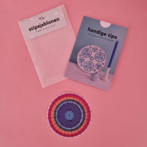 Set Stipstijl sjablonen 8 maten