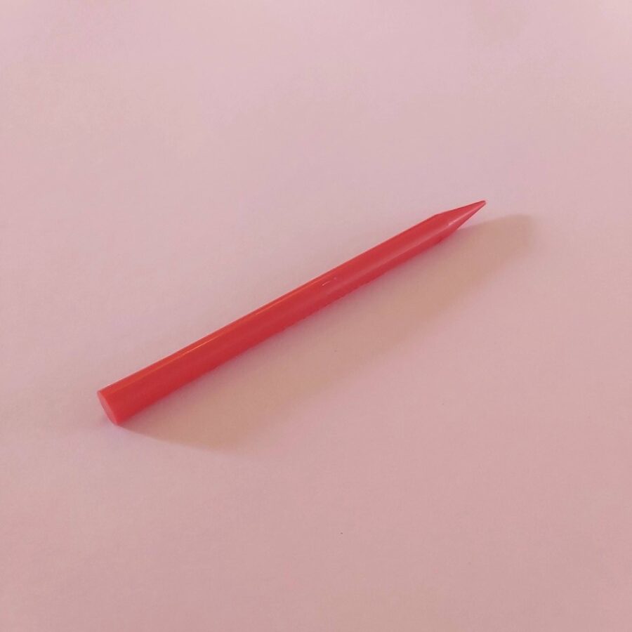 Stipstijl stipstokje – rood – stipmaat Ø 1.5 en Ø 9 - Afbeelding 3