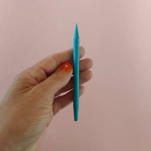 Stipstijl stipstokje - turquoise - stipmaat Ø 0.5 en Ø 5