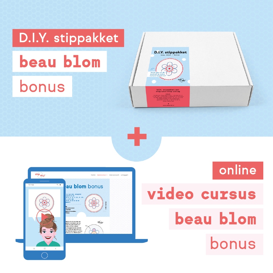 DIY pakket Beau Blom inclusief videocursus