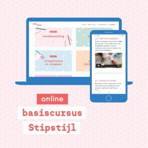 Basiscursus Stipstijl incl. patroon Little Lights