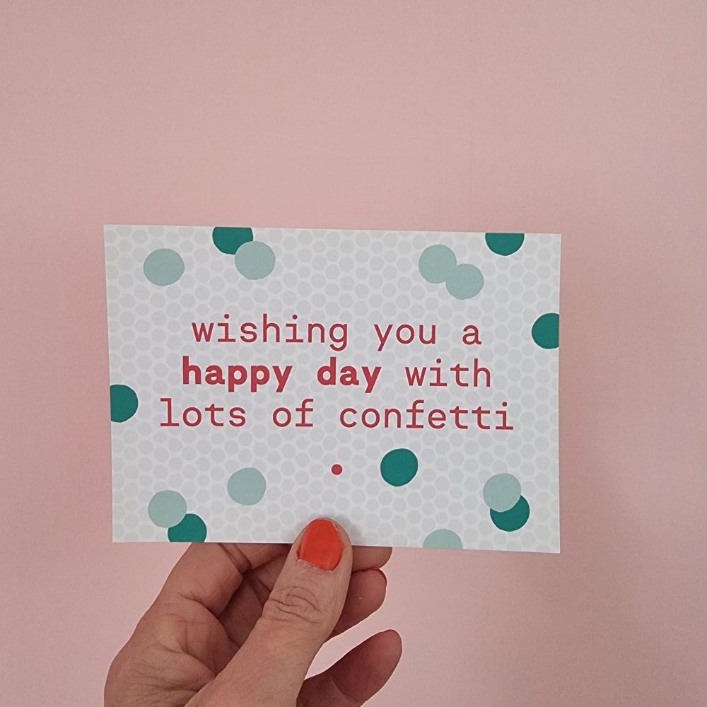 Ansichtkaart Wishing you