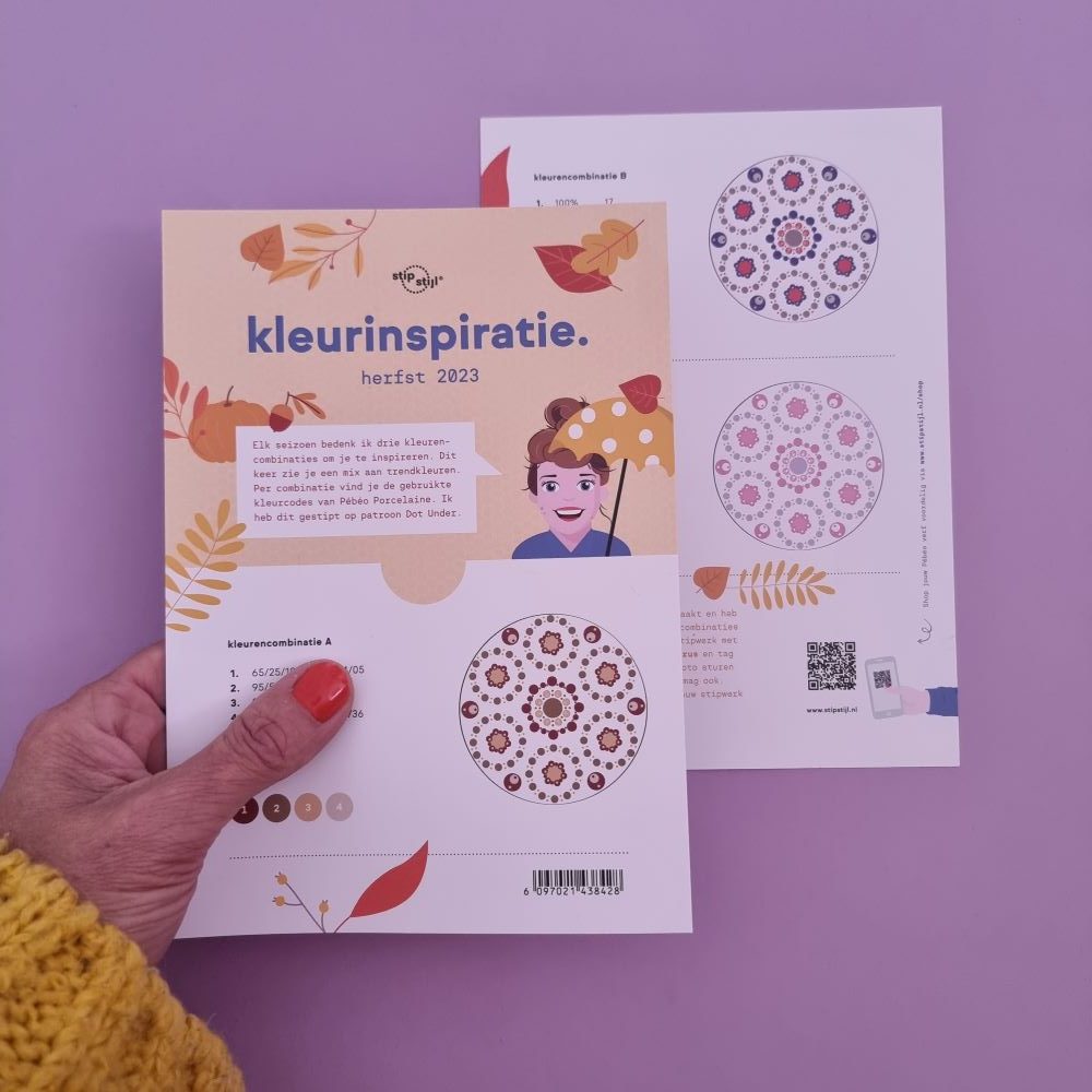 Kleurinspiratiekaart - Herfst 2023 (limited edition)