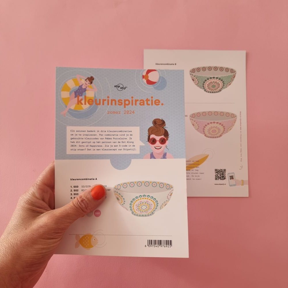 Kleurinspiratiekaart - zomer 2024 (limited edition)
