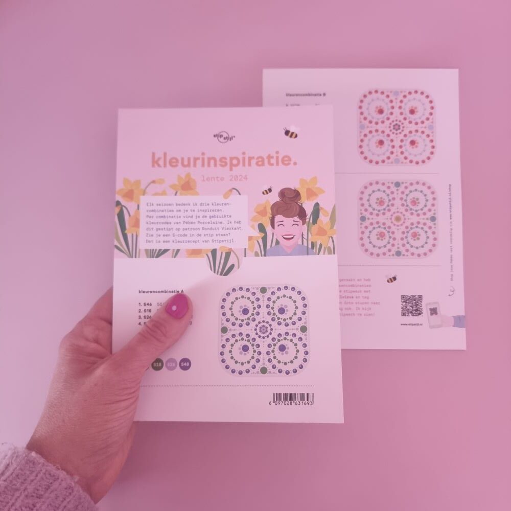 Kleurinspiratiekaart - Lente 2024 (limited edition)