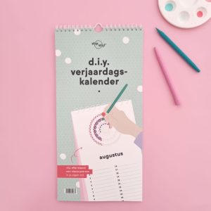 Populair: d.i.y. verjaardagskalender