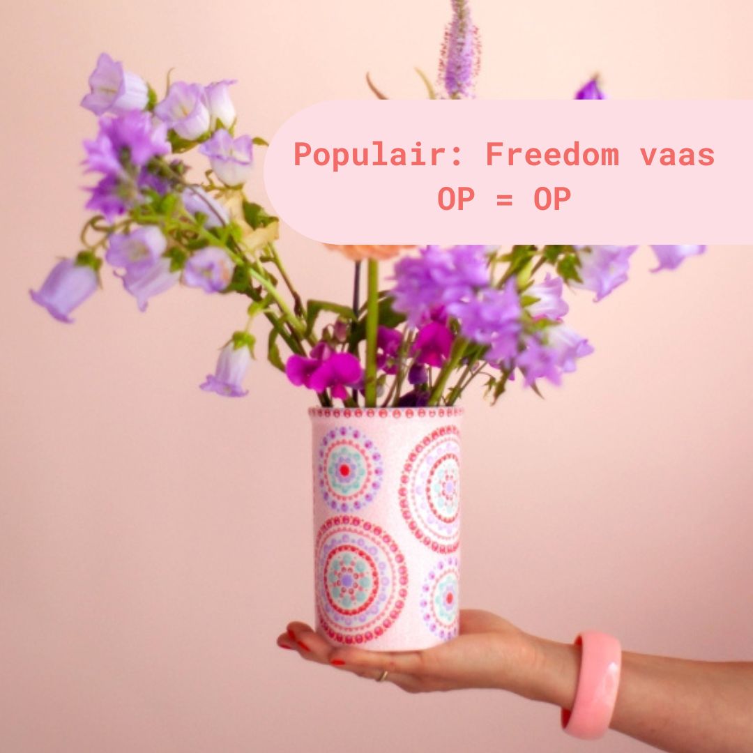 Vaas Freedom wit 17cm hoog (limited edition)