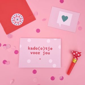 Stipstijl kadobon - post