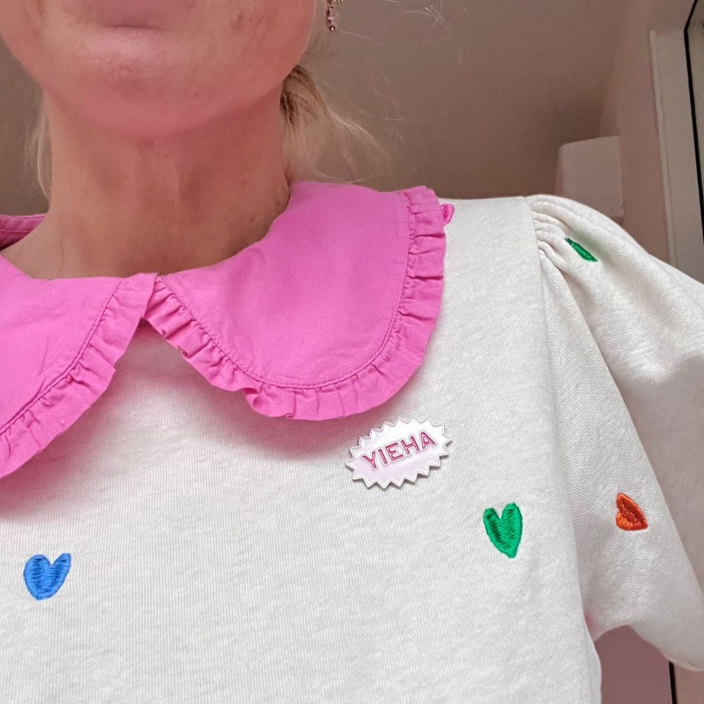 Stipstijl broche YIEHA - Afbeelding 4