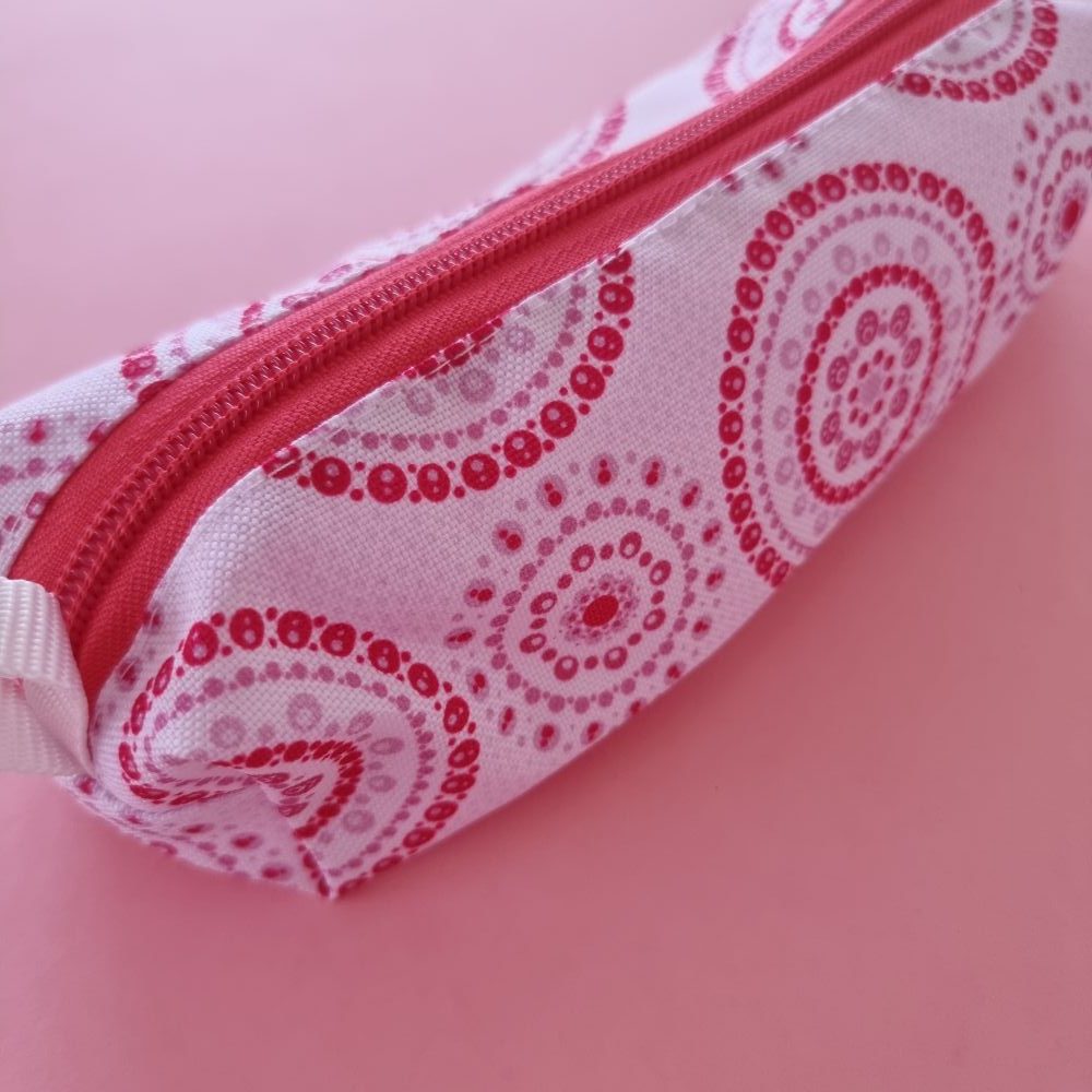 Stipstijl etui / make-up tasje (op=op) - Afbeelding 2