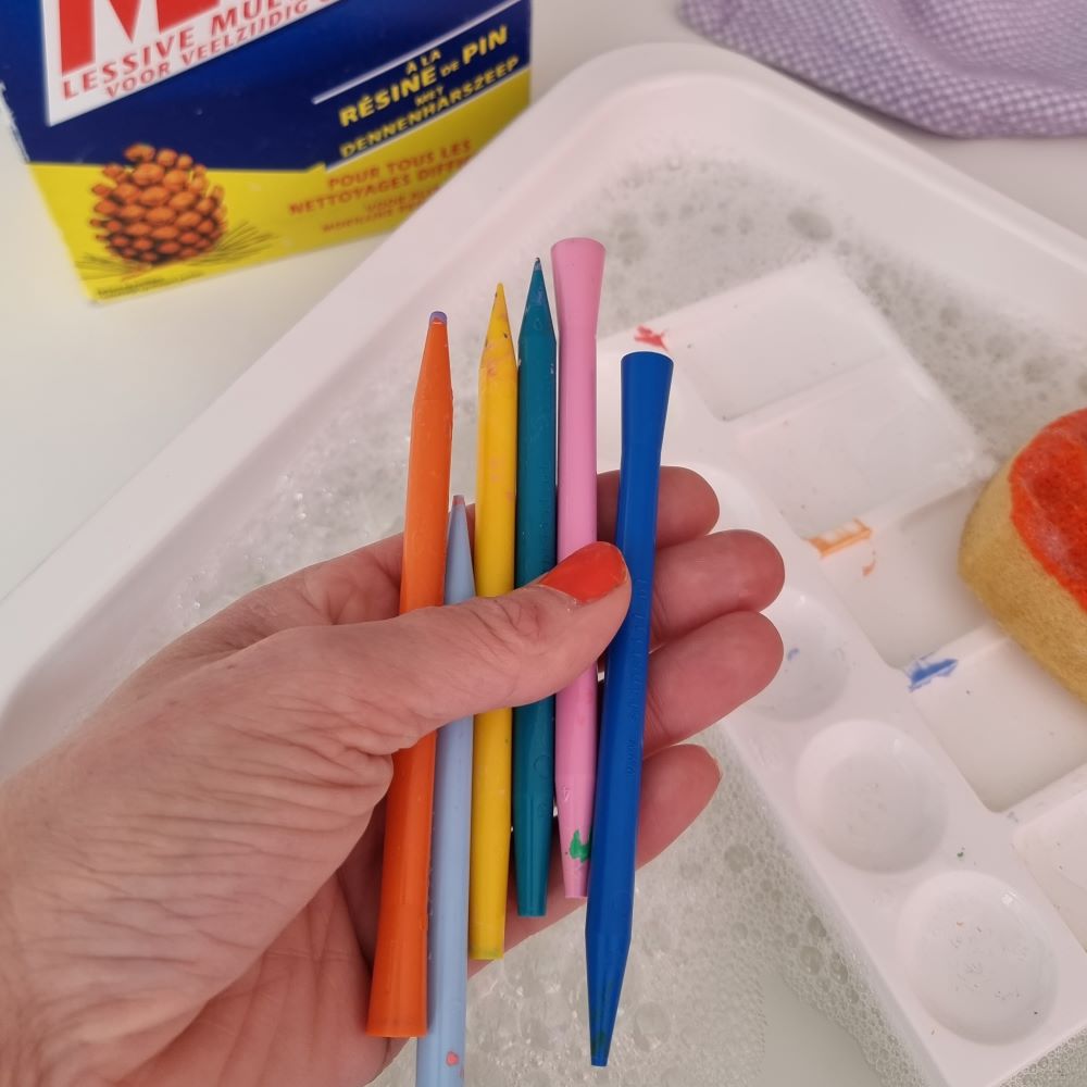Materiaal schoonmaken
