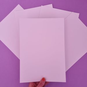 Stevig stippapier blanco A4 - 5 stuks