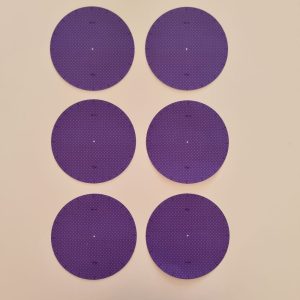 6 sjablonen maat Ø180 mm